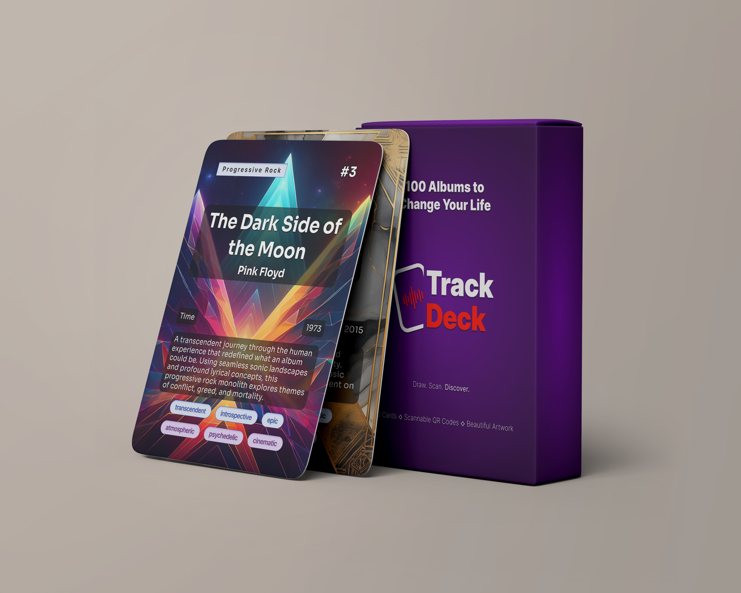 100 Albums to Change Your Life Premium Card Deck