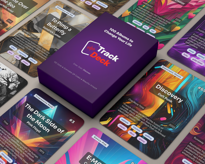100 Albums to Change Your Life Premium Card Deck