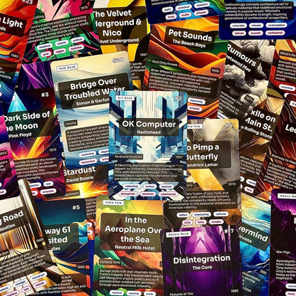 100 Albums to Change Your Life Premium Card Deck